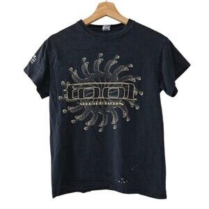 Tool Vicarious Skeleton 10000 Days T-shirt Size Small Black Band Tee Vintage